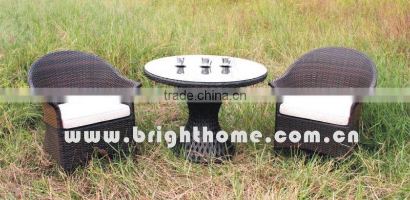 Dining Chair & Table BP-375A outddor furniture PE rattan wicker