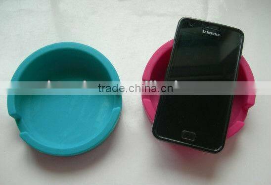 Hot sale different colors silicon desktop stand for i pad