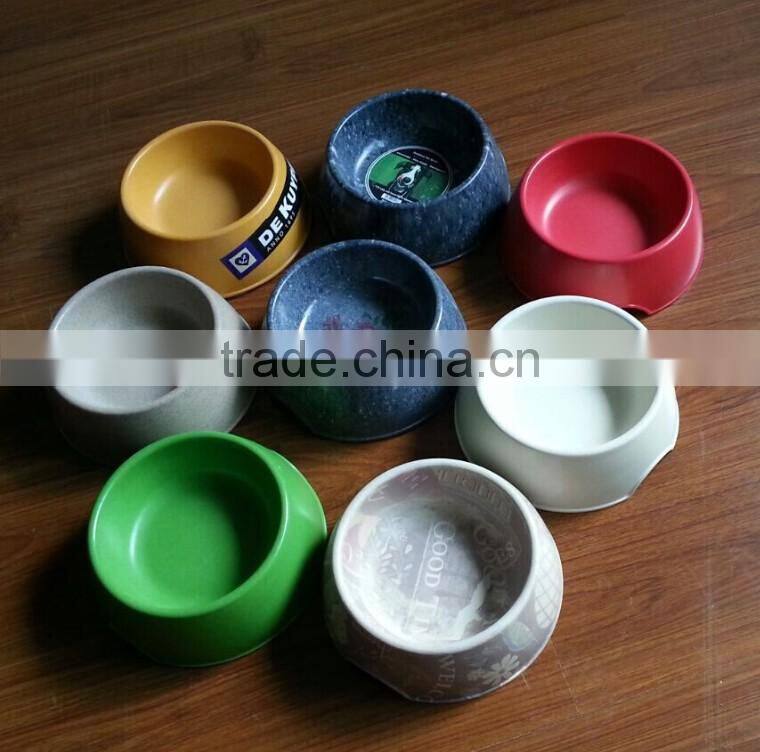 biodegradable bamboo fiber dog bowl ,bamboo fiber pet bowl ,bamboo pet pot