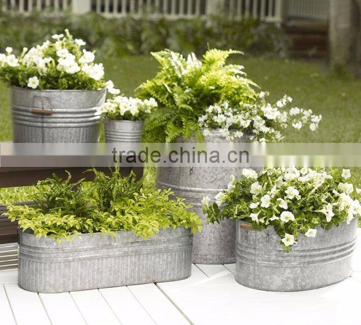 copper diamound shape planters