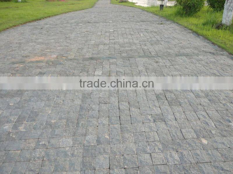 China Grey Granite Mesh Paving Cheap Driveway Paving Stone Granite Paving Stone