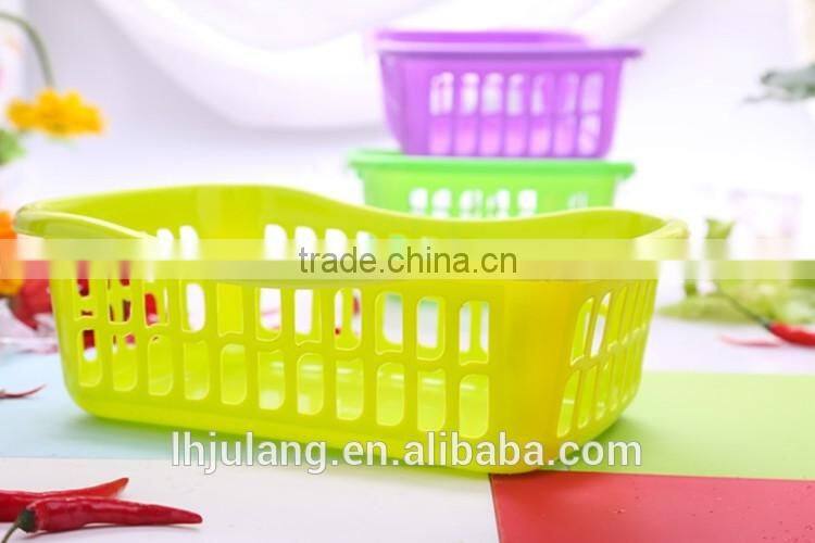Houseware small size plastic basket storage/plastic storage basket