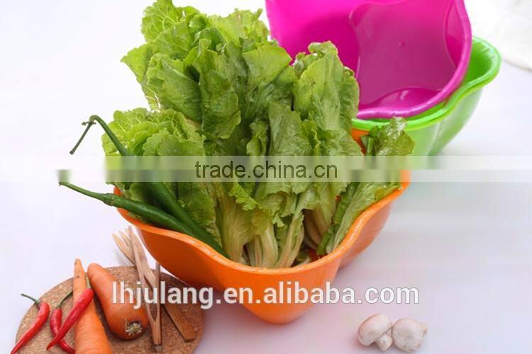 BPA-Free plastic fruit vegetable basket/Kitchen vegetable storage basket