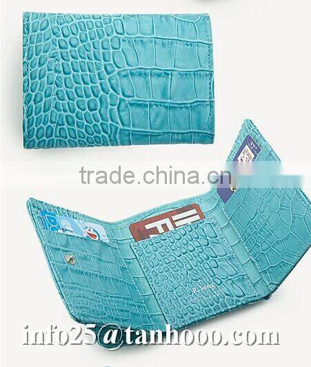 Sexy clip/sexy crocodile cute leather purse/sexy leather coin bag