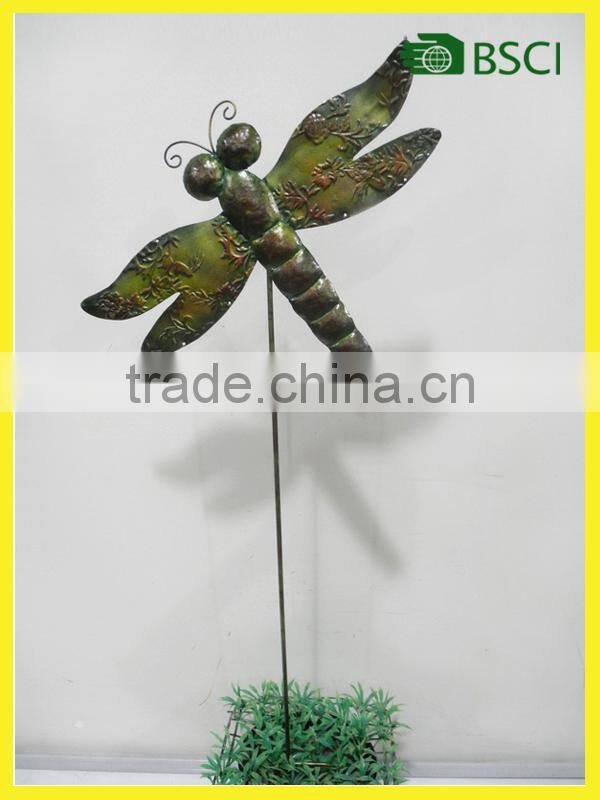 Lovely metal antique garden art decoration for wholesale