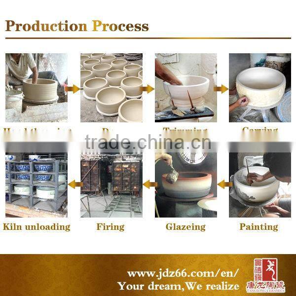 Jingdezhen Specially Design Ceramic Wash Basin Price in India