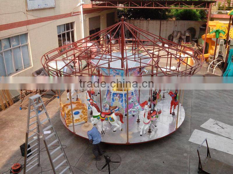 2015 NEW DESIGN OCEAN THEME 3 SEATS MINI CAROUSEL FOR SALE