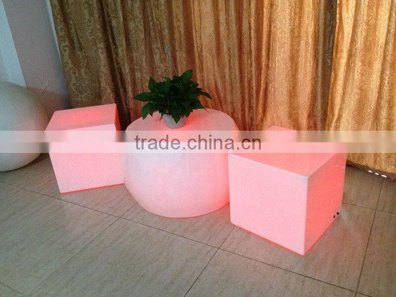 led lighting table/lighting party furniture