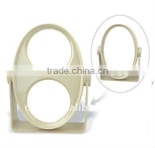 Durable & Ordinary Plastic Mirror with Red Colour