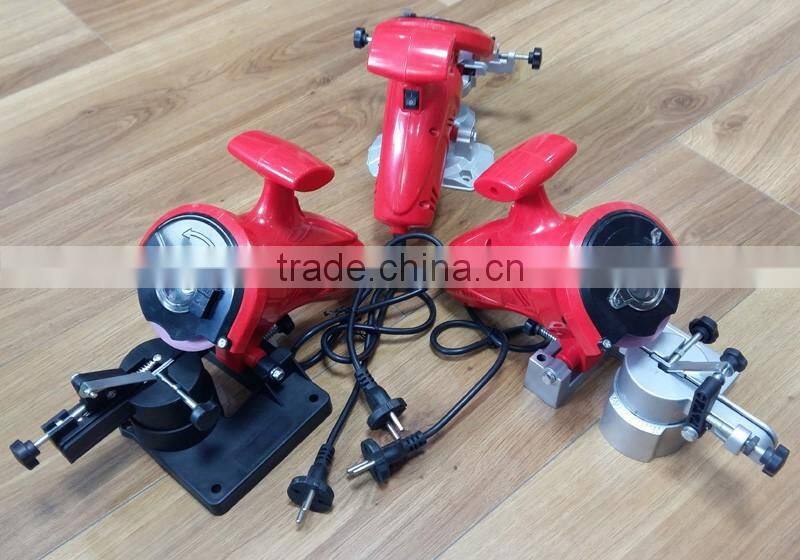 Hot Selling 100mm 250W Plastic Base Power Chainsaw Sharpener Grinder Electric Chainsaw Sharpening Machine