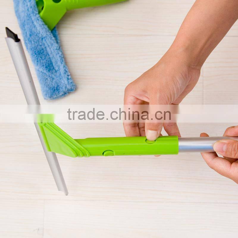 Glass cleaning brush window squeegee glass brush