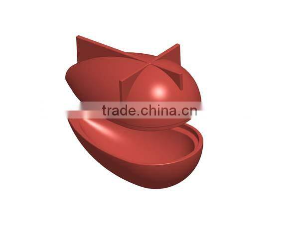 flex silicone drip ice maker Silicone Tray ice ball sphere ice cube of 3D drop water pink