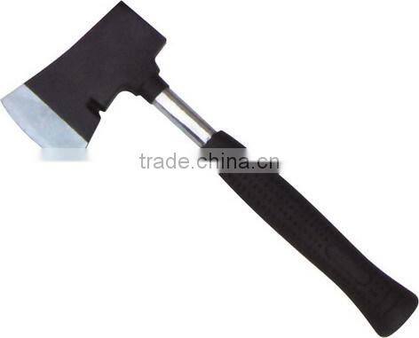 Steel forged 2lb axe A601 with wood handle tpr handle