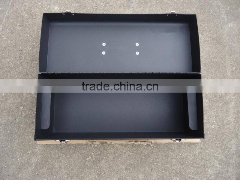 High quality Metal tool box with a tray inside