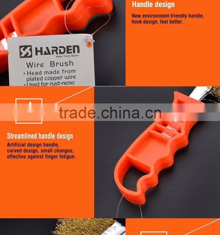 Plastic Handle Copper Wire Brush