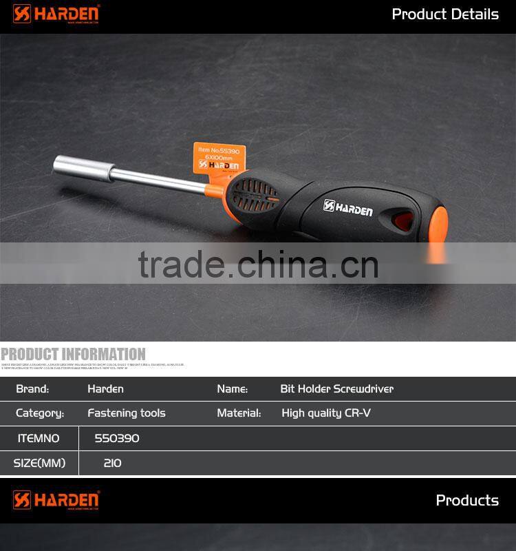Professional CRV Reinforced Bit Holder Screwdriver