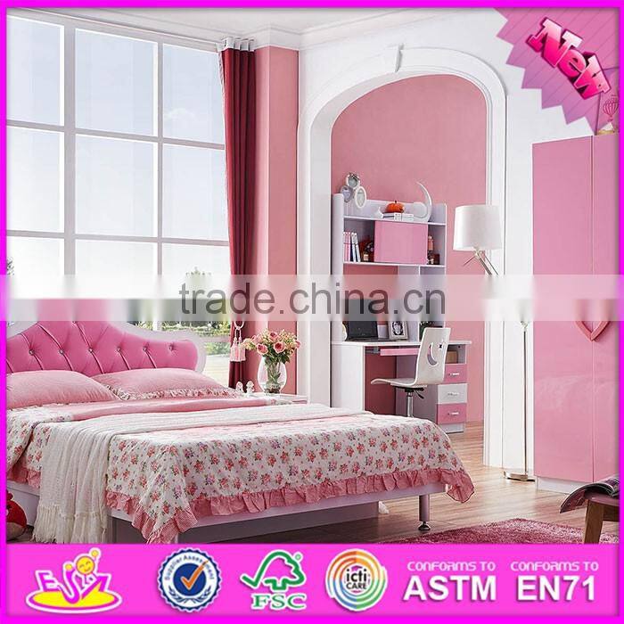 2016 high quality comfortable children wooden furniture sale W08H035