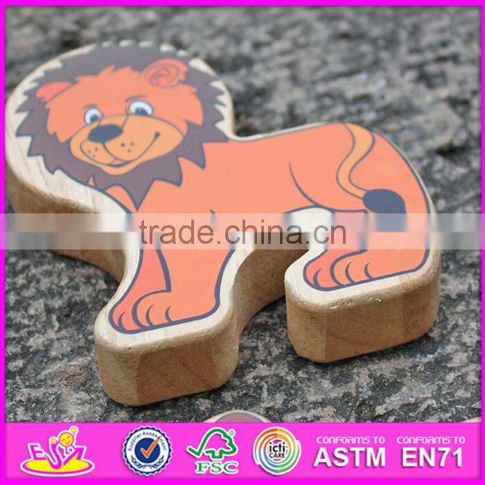 custom educational wooden animal toys for kids W13A111-S