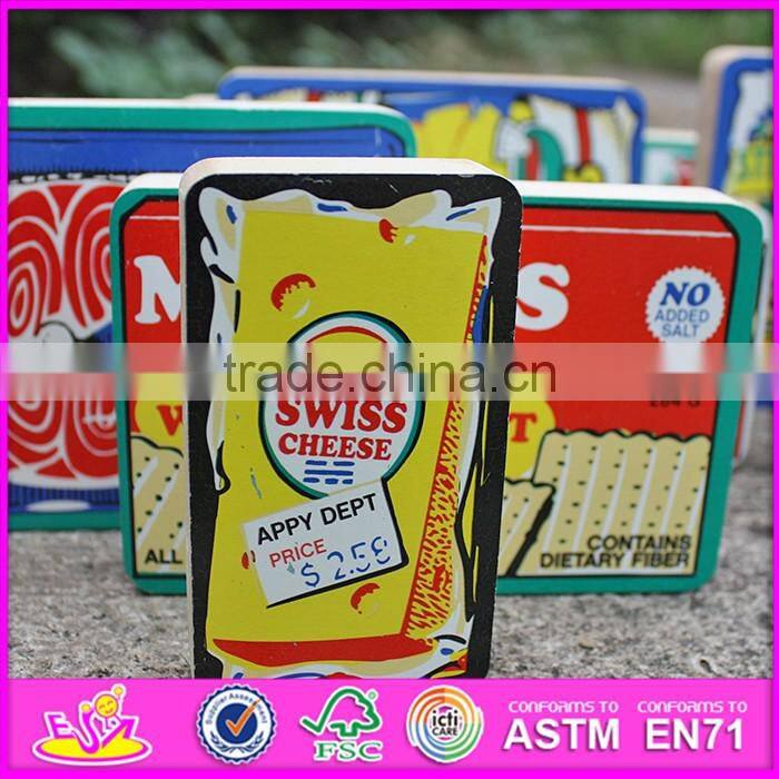 2016 new design children educational toy wooden play dominoes W15A074