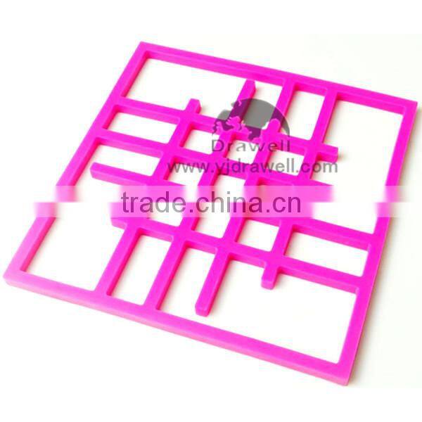 SH-6476 Heat Resistant Durable Flexible Non Slip silicone cup mat