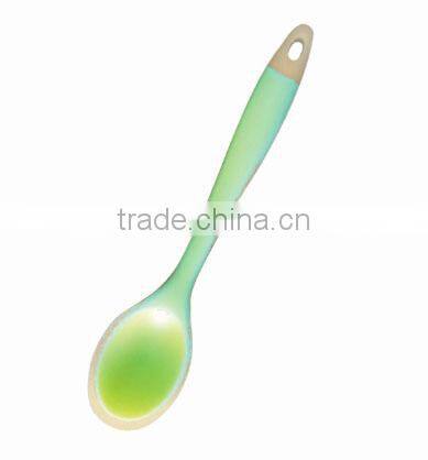 Silicone Dough scraper dough spatula bamboo handle