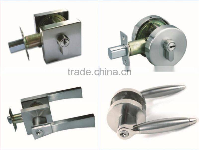 Security America Stainless steel lever handle alloy door lock