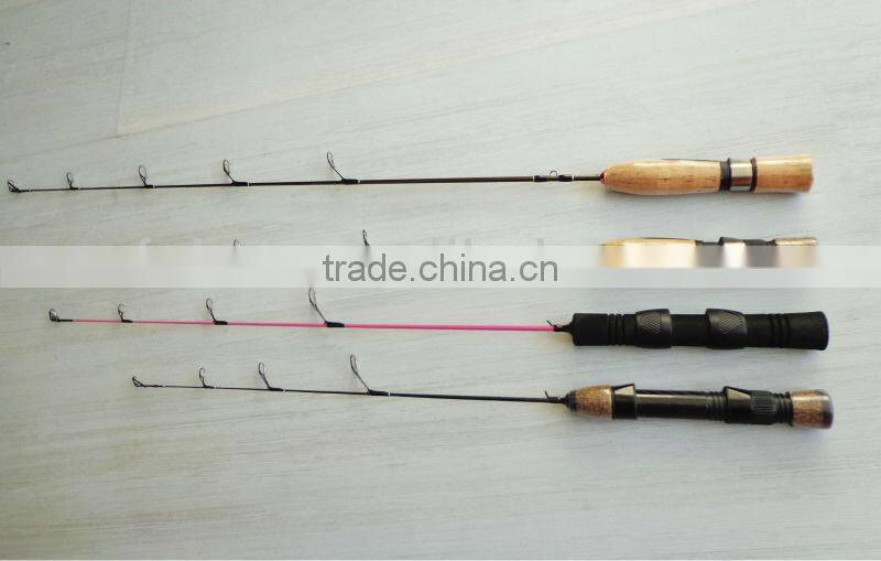 Colorful Ice Fishing Rod,Fiberglass Fishing Rod