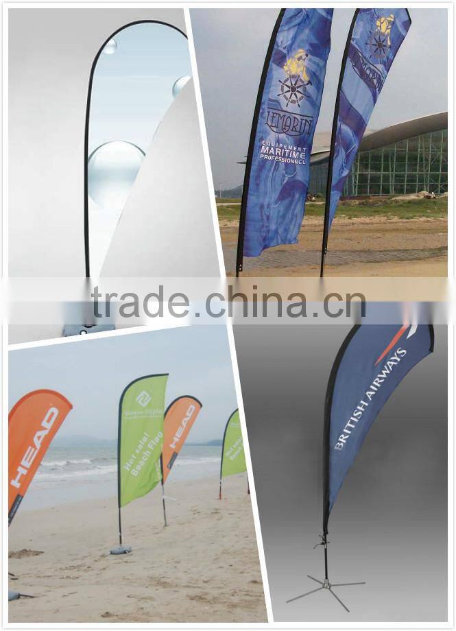 Beautiful And Light weight Fiberglass Beach Flag Pole