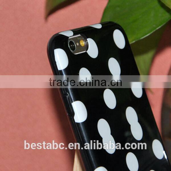 Frosted TPU stand phone accessory for iphone 6 , for apple iphone 6 case