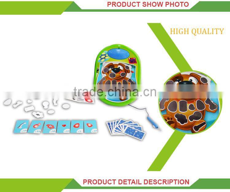 Hot sale kids educational games electric dog doctor toy