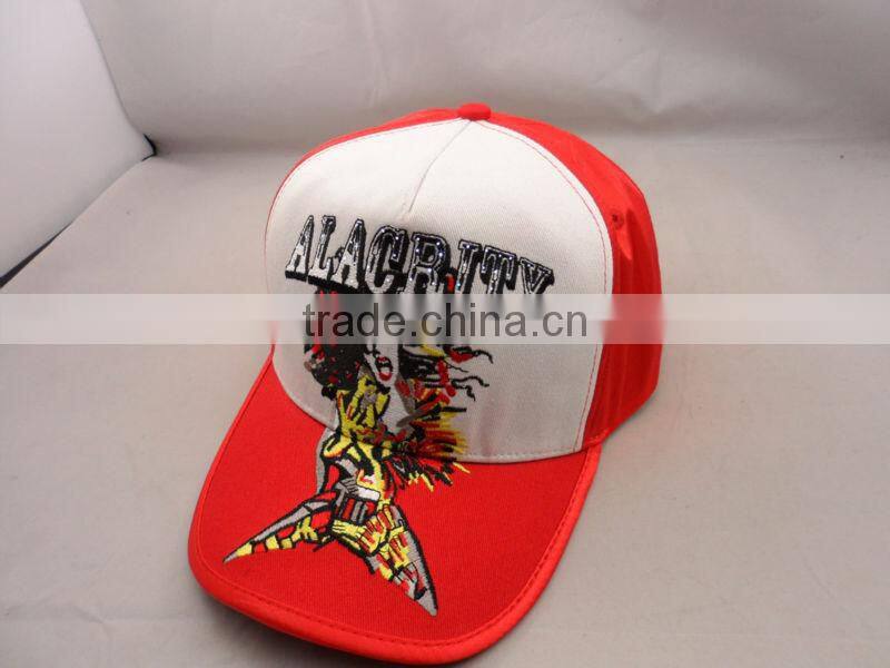 2015 fashion custom design baseball cap/ led cap