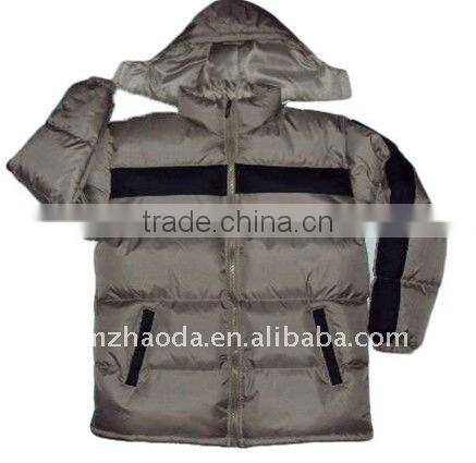 Men's down jacket stock garment men jacket