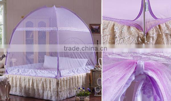 2016 SHUOYANG good quality mosquito net for bed with lace