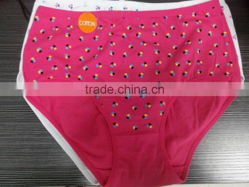Free sample lady panty cotton Underwear