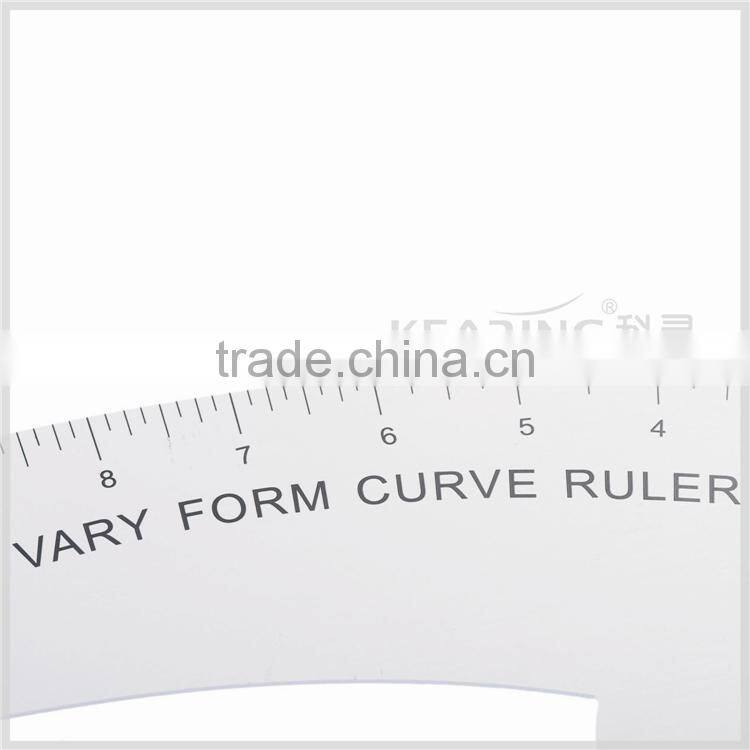 kearing brand drafting aluminium sewing ruler,vary form curve ruler,metal garment ruler#6112A