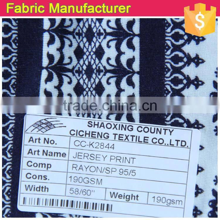 Cichengtex print rayon fabric, camouflage style fabric
