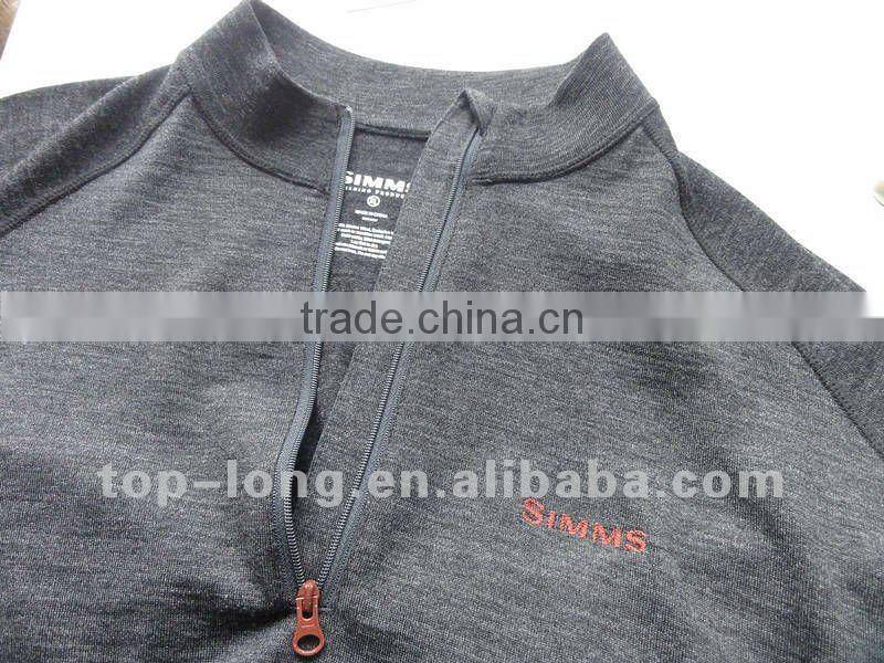 100% merino(70s) charcoal long johns men thermal underwear