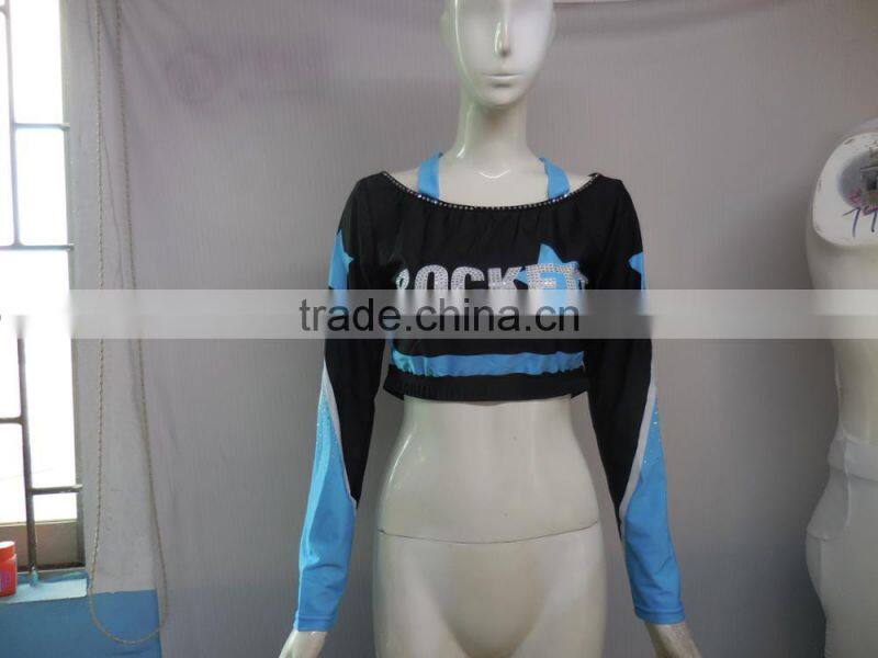 Cheerleading Shirt and Shorts, Plus Size Cheerleading Uniforms Custom