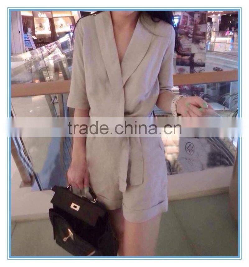New Fashion Casual Slim Rompers Jumpsuits For Women 2016