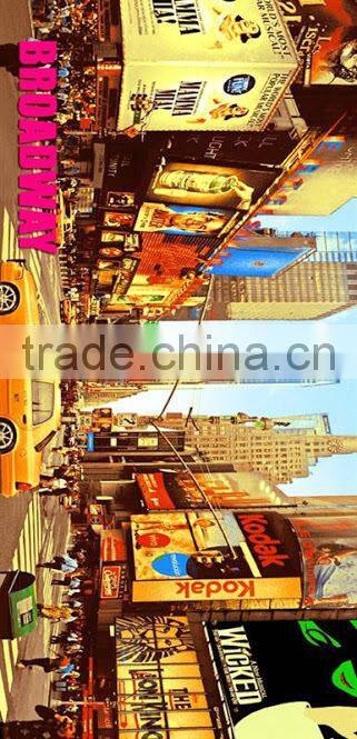 Cotton Velour Multifunction Sublimation Print Beach Towel With Private Label Logo