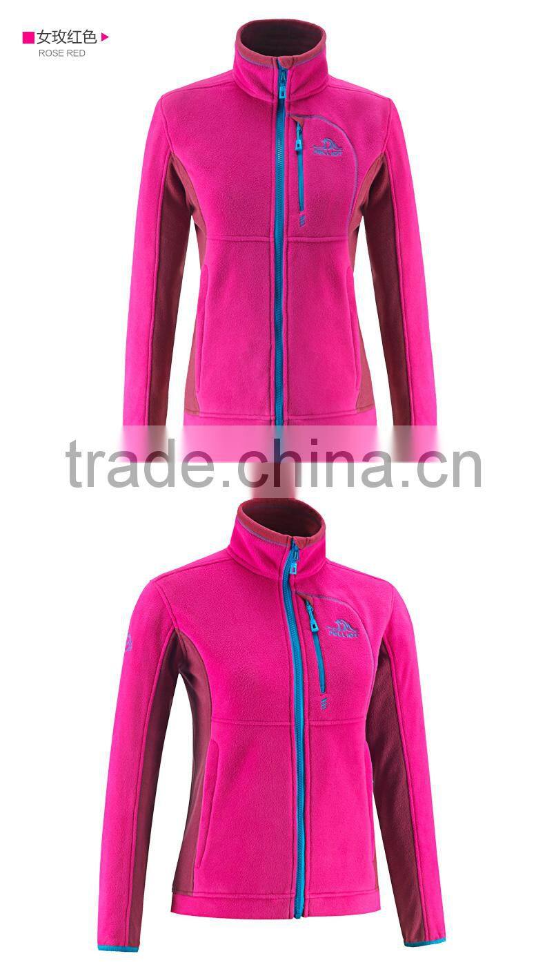 Fashion Design Women Sport Wholesale Fleece Jackets