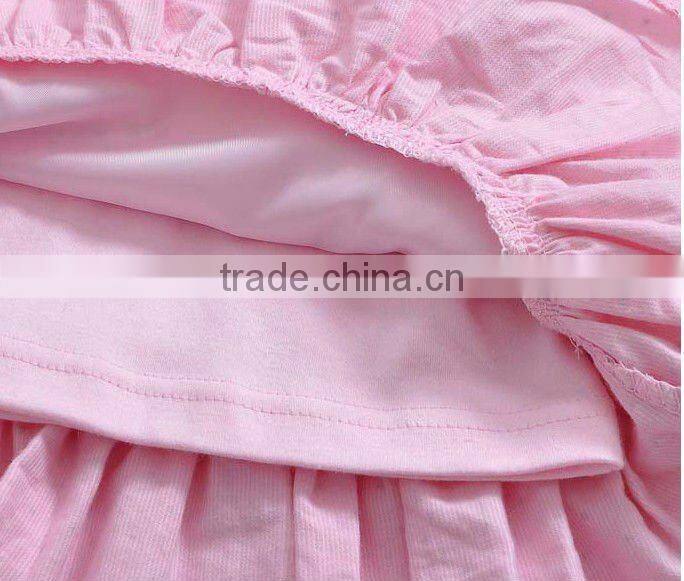 3 pcs set ,Corduroy Skirt + pink blouse + Bow Hat ,baby suit set