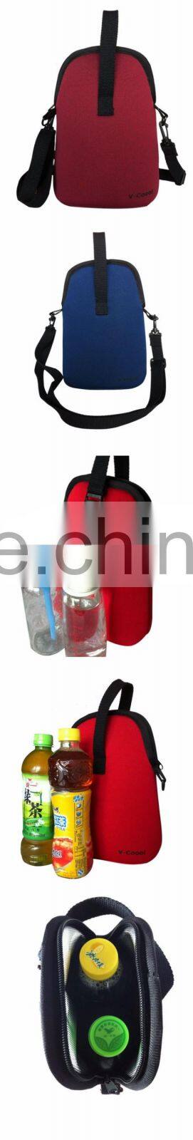 milk bottle insulation bag/neoprene cooler bag/neoprene lunch bag