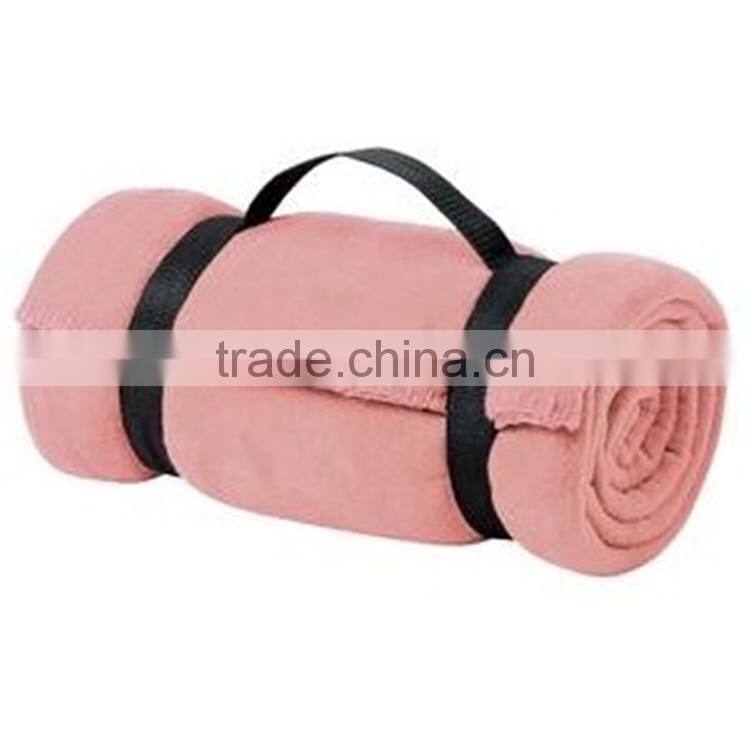 Double Layer Combined Polar Fleece Sofa /Camp / Travel Blanket