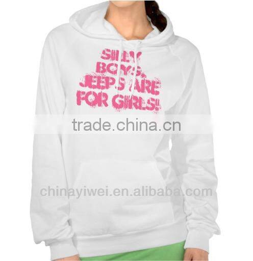 Women Cotton Hoodie Crewneck Sweatshirt With Pockets