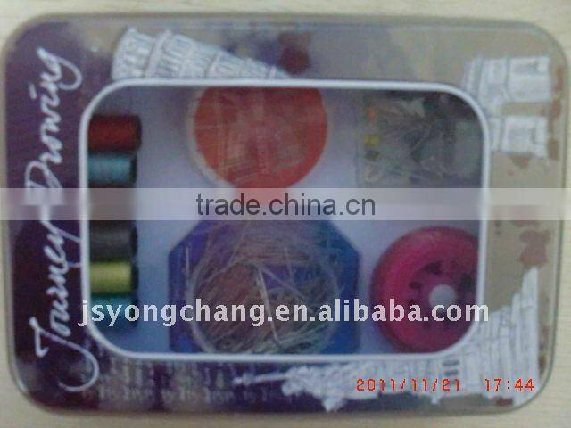 SEWING KIT IN TIN