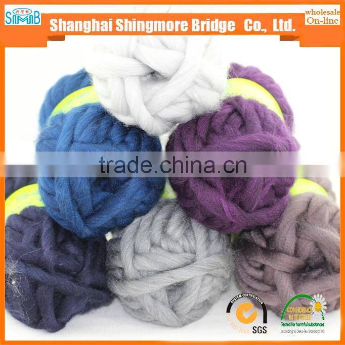 Online shopping knitting chunky yarn supplier hot wholesale acrylic roving yarn for yarn crochet