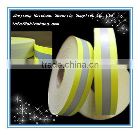 Fire Warning Flame Resistant Reflective Fabric Tape