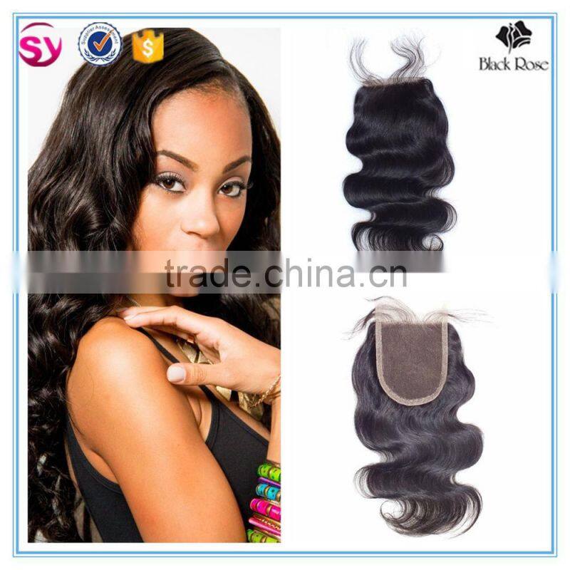Black Rose Glueless Full Lace Human Hair Wig with Baby Hair