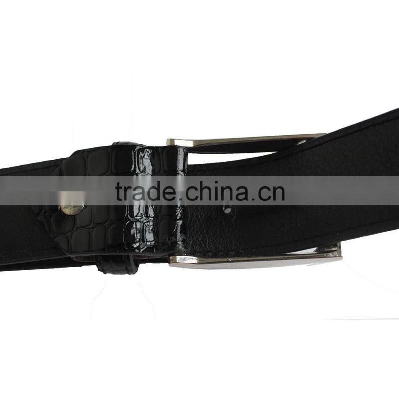 Customized durable Fashion PU Leather Belt Men outdoor sports belt